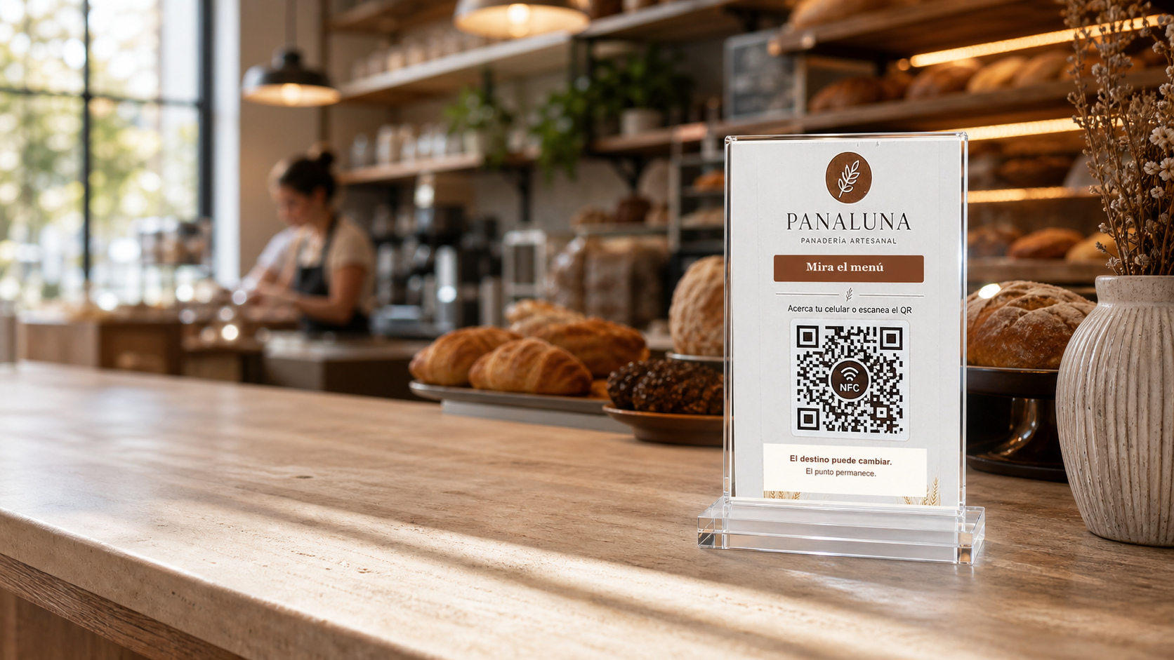 PuntoTap instalado en una panadería